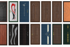 Моделирование и визуализация дверей для сайта