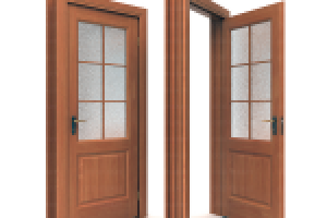 Визуализация межкомнатной двери