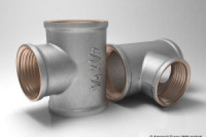 Тройник водопроводный 3/4 х 1/2