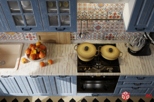 Визуализация кухни 3