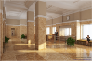 Визуализация фойе