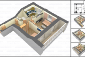 3d-планировка квартиры