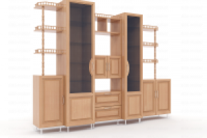 Визуализация мебели - горка