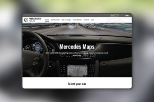 Mercedes карты онлайн
