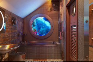 Ванная батискаф - стим панк