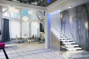 Минимализм гостиная