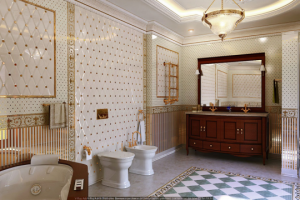 Ванная комната золото