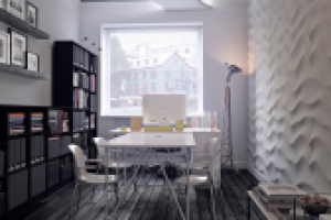 Эскизы офиса, кабинет руководителя