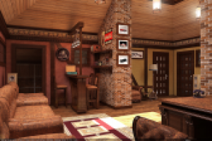 Мансардный этаж в корабельном стиле