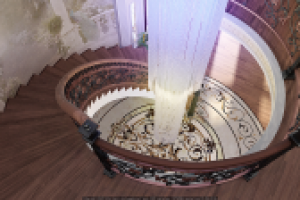 Вид на лестницу