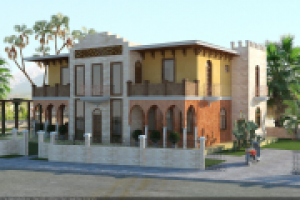 Мавританский фасад эскиз Турция