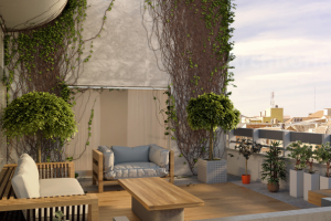 Терраса на крыше