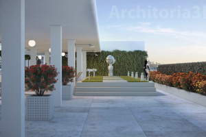 Терраса на крыше