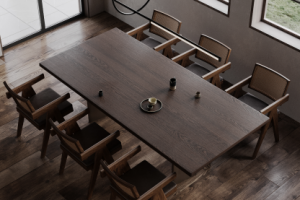 Столовая в загородном доме