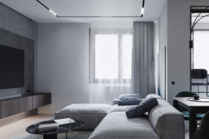 Гостиная в стиле минимализм 2