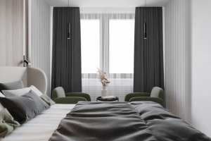 Уютная спальня в современном стиле