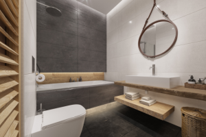 Просторная ванная комната