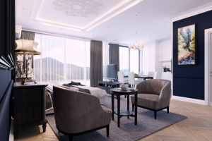 Номер в апарт-отеле в классическом стиле