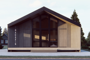 Магазин в стиле барнхаус