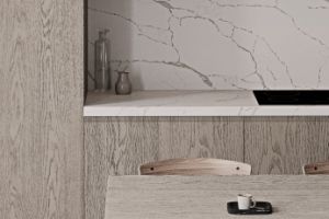 Кухня с камнем калакатта