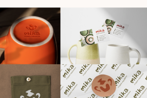 Логотип и фирменный стиль для студии керамики