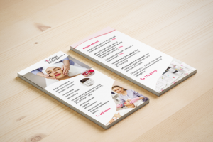 Листовки для клиники косметологии