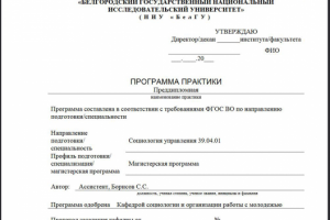 Преддипломная практика