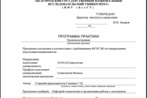 Социология бизнеса производственная практика