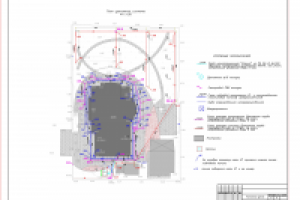 язово-план дренажной системы