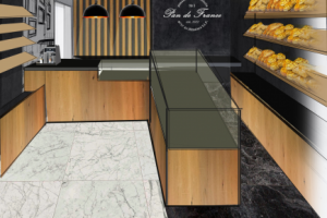 пекарня эскиз