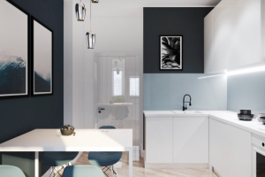 кухня в стиле сканди