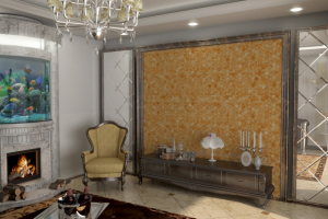 стена в интерьере