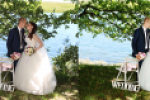 Обработка свадебной фотографии