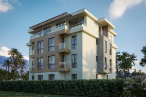 Визуализация реконструкции фасада здания