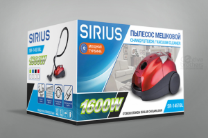 Дизайн упаковки компании Sirius