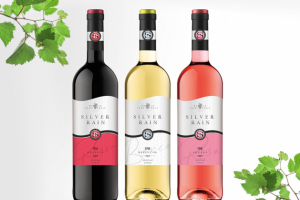 Дизайн этикетки Silver Rain