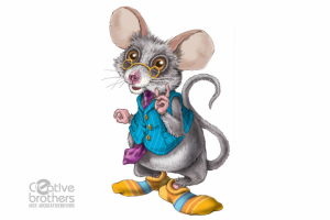 Персонаж Ученый мышонок