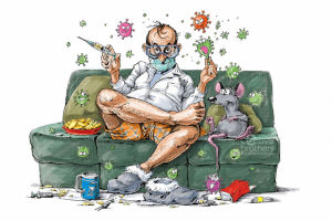 Иллюстрация в стиле шарж 2