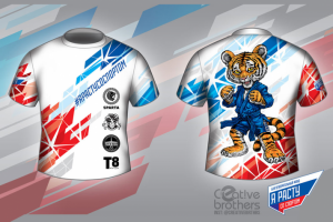 Иллюстрация + брендирование футболки