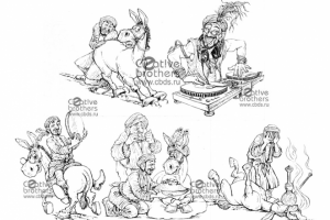 Персонаж Ходжа Насреддин