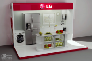 Стенд для компании LG Electronics