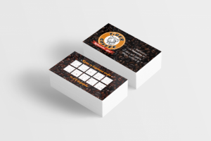 Визитки, "TIGER COFFEE", г.Партизанск