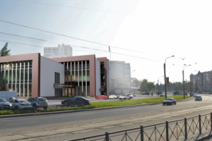 Концепт для презентации строительства спортивного центра "Искра"