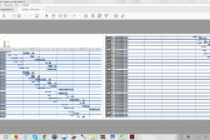 График СМР по устройству фасада в MS Excel