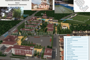 План территории пансионата