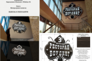 Интерьерная вывеска