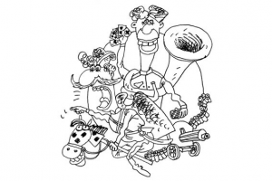 рисунок для газеты