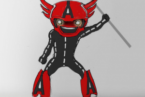 Талисман для хоккейной команды Автомобилист