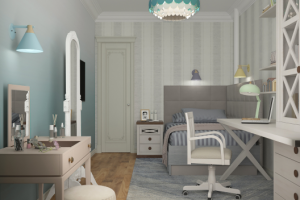 Комната для девочки_неоклассика