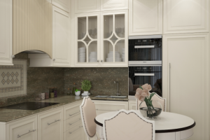 кухня в неоклассике ЖК "Green Park"
